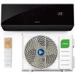 Инверторен стенен климатик KAISAI BLACK PRO HEAT + KRB-24TLHI / KRWB-24TLHO