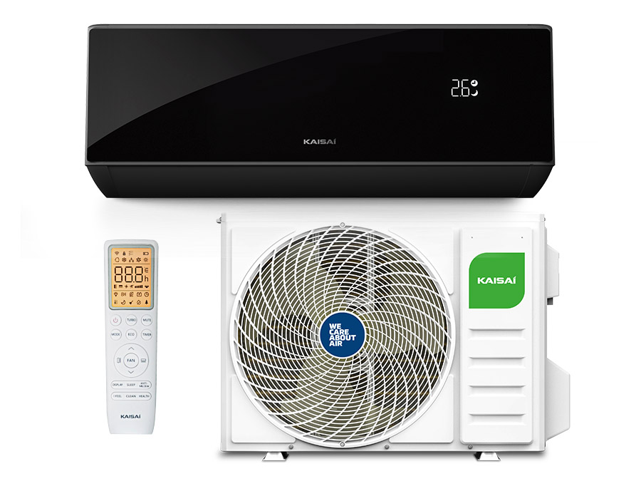 invertoren-klimatik-Kaisai_Pro_Heat_Plus-cheren-distancionno-3 Инверторен стенен климатик KAISAI BLACK PRO HEAT + KRB-24TLHI / KRWB-24TLHO - Image 1